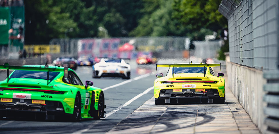 Manthey EMA triumphs in Sunday's DTM race at the Norisring