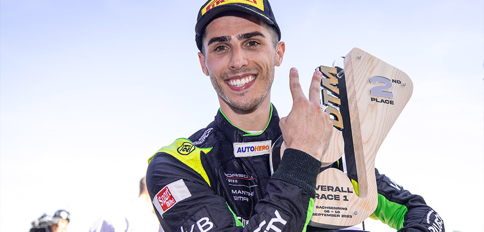 Important championship points and a podium for Manthey EMA at the DTM at the Sachsenring