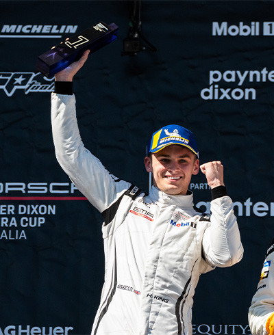 Young Brit proves ‘King of the Mountain’ on Carrera Cup Australia debut with EMA Motorsport