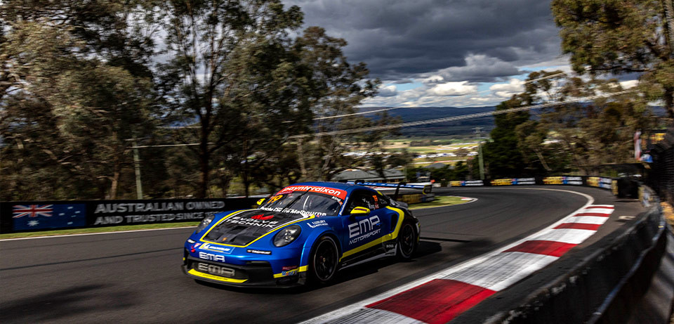 Young Brit proves ‘King of the Mountain’ on Carrera Cup Australia debut with EMA Motorsport