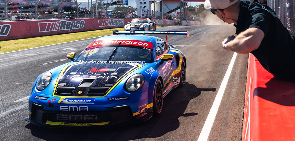 Young Brit proves ‘King of the Mountain’ on Carrera Cup Australia debut with EMA Motorsport