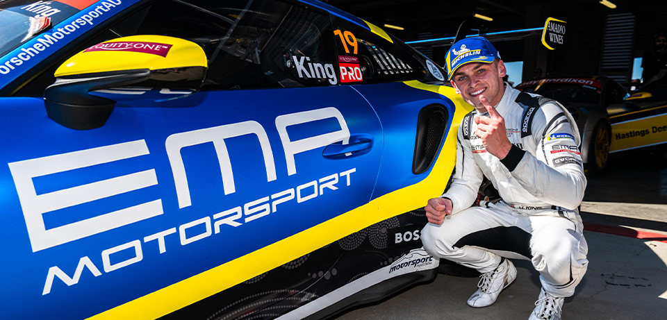 Young Brit proves ‘King of the Mountain’ on Carrera Cup Australia debut with EMA Motorsport