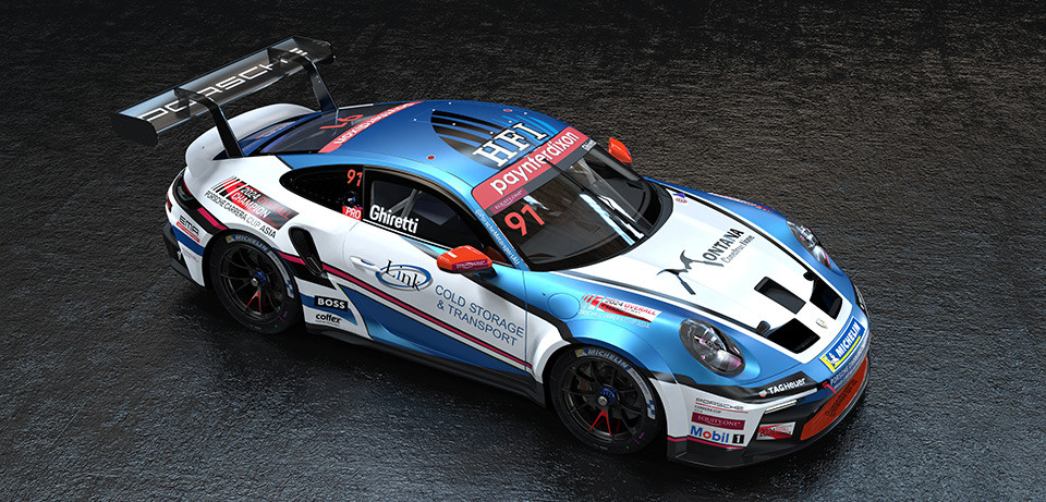 Porsche Junior talent Alessandro Ghiretti to line-up in Melbourne for EMA Motorsport