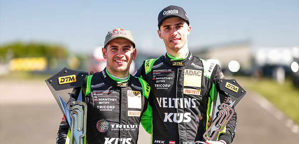 DTM double podium and first win of the season for Manthey EMA at the season opener in Oschersleben