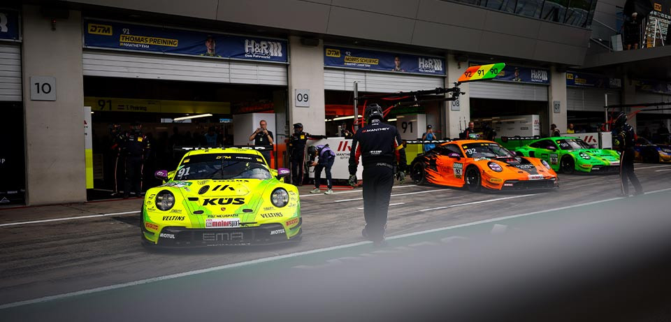 Manthey remains the leader in the DTM team championship despite a disappointing race weekend at the Red Bull Ring